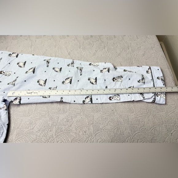 Set-‎ PJ Salvage Cat Lovers Novelty Print 100% Cotton Pajama Size Small Blue - Picture 7 of 10